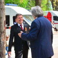 встреча старых знакомых друзей :: леонид логинов