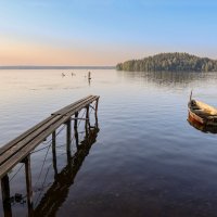 Кавголовское озеро :: skijumper Иванов Кавголовское озеро :: skijumper Иванов