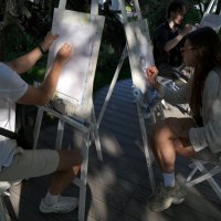 На бульваре :: Сергей Золотавин На бульваре :: Сергей Золотавин