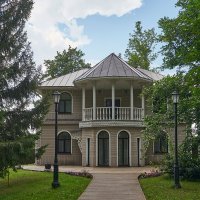 Долгая поляна. Гостевой дом. :: Олег Манаенков Долгая поляна. Гостевой дом. :: Олег Манаенков