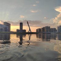 Финский залив,  район  Жемчужная  плаза  в  СПб. Снимала Саша :: Фотогруппа Весна