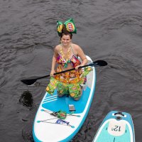 Патрисия на Юбилейном 10-й фестивале «Фонтанка SUP» :: skijumper Иванов