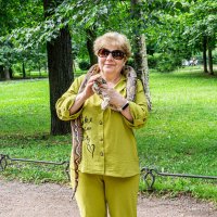 С новым другом :: Ирина Соловьёва