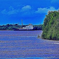 Июнь...Половодье. Теплоход! :: Владимир 