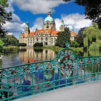 Ганновер. Новая ратуша. :: Николай Рубцов Ганновер. Новая ратуша. :: Николай Рубцов