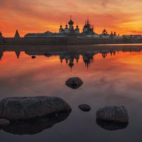 Закат на Святом озере :: Дмитрий Шишкин Закат на Святом озере :: Дмитрий Шишкин