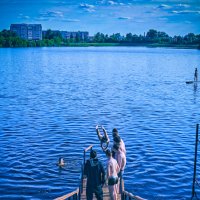 Прыгай в реку! :: Soaring Man Владимир