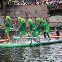 Юбилейный 10-й фестиваль «Фонтанка SUP» :: skijumper Иванов