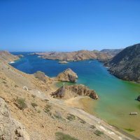 Один из оманских фьордов. :: unix (Илья Утропов)