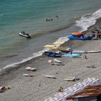 На морском берегу :: Татьяна Тюменка