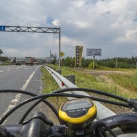 Вот и Покров,90 км позади :: Сергей Цветков