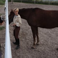 Однажды мечты сбываются и у Маши появился красавиц конь.... :: Евгений Однажды мечты сбываются и у Маши появился красавиц конь.... :: Евгений