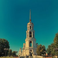 Ивановская область. Город Шуя. Колокольня Воскресенского собора. :: Николай Феофанов