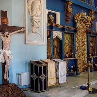 Фрагмент иконостса Знаменской церкви :: Анатолий Колосов