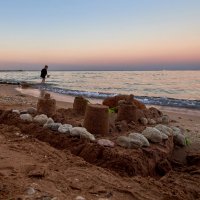 песчаные замки :: Эдуард Тищенко песчаные замки :: Эдуард Тищенко