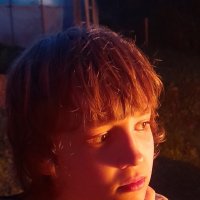 У огня... :: Ирина Лесиканич