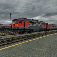 Из ниоткуда в никуда, спеша, грохочут поезда :: Дмитрий Костоусов Из ниоткуда в никуда, спеша, грохочут поезда :: Дмитрий Костоусов