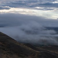 Туман в Курайской степи :: Марина Фомина. Туман в Курайской степи :: Марина Фомина.