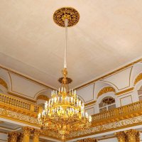 Интерьеры Зимнего дворца. Люстры :: Любовь Сахарова Интерьеры Зимнего дворца. Люстры :: Любовь Сахарова