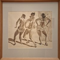 "Эстрадный танец". США. Бурлеск. А.А. Дейнека :: ИРЭН@ . "Эстрадный танец". США. Бурлеск. А.А. Дейнека :: ИРЭН@ .