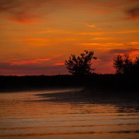 Река Молога. Вечер :: Николай Дергачев