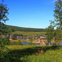 Деревенский пейзаж с мостом :: Мишель71 