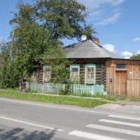 Дом, в котором родился революционер, большевик И.М. Малышев :: Gen 