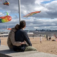 Наблюдая полет воздушных змеев :: Борис Генкин