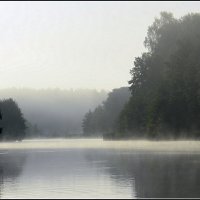 Утро на озере :: Aleksandr Gal Утро на озере :: Aleksandr Gal