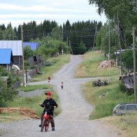 Деревенское детство :: Галина Ильясова