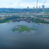 Нижегородская канатная дорога :: Виктор Мухин