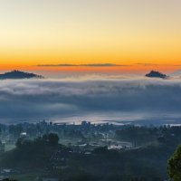 Утренний туман. :: Сергей Фомичев