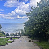 Спуск к морю. :: Валерия Комова