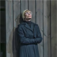 Актриса з. а. России Дарья Юргенс в роли телеграфистки. :: Александр Максимов