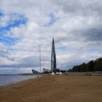 Вид на Лахта центр. :: Светлана Калмыкова Калмыкова