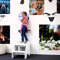 Стена с круглыми окошками-иллюминаторами. :: Татьяна Помогалова Стена с круглыми окошками-иллюминаторами. :: Татьяна Помогалова