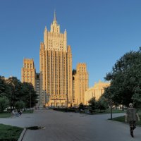 Здание МИД России. :: Евгений Седов Здание МИД России. :: Евгений Седов