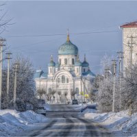 Вид на храм во имя святителя Николая Чудотворца. :: Александр Максимов