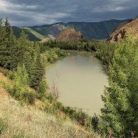 Алтай в непогоду :: Марина Фомина. Алтай в непогоду :: Марина Фомина.