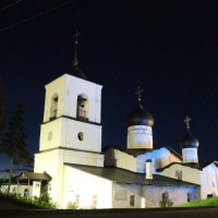 Никольская церковь ночью :: Максим Егоров