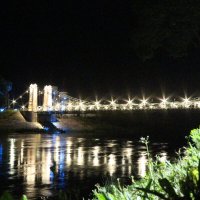 Ночьной цепной мост :: Максим Егоров