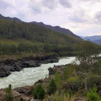 Бушующая Катунь . :: Мила Бовкун