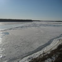 Ледостав на протоке :: Anna Ivanova
