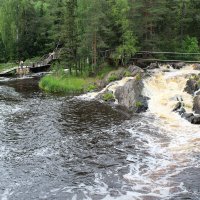 водопады Ахинкоски Рускеала :: Любовь ***