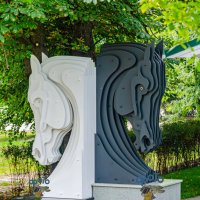 Шахматная беседка в Первомайском парке. город Курск :: Руслан Васьков Шахматная беседка в Первомайском парке. город Курск :: Руслан Васьков