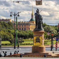 Санкт-Петербург, Марсово поле, Михайловский замок :: Стальбаум Юрий Санкт-Петербург, Марсово поле, Михайловский замок :: Стальбаум Юрий