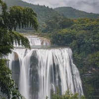 Хуангошу, один из самых больших водопадов в Азии :: Дмитрий 