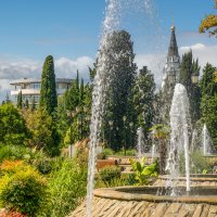 Фонтаны в городе Сочи :: Игорь Сикорский Фонтаны в городе Сочи :: Игорь Сикорский