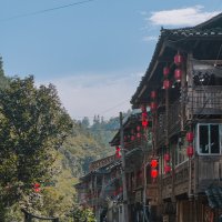 Деревня в провинции Гуйчжоу, Китай :: Дмитрий Деревня в провинции Гуйчжоу, Китай :: Дмитрий