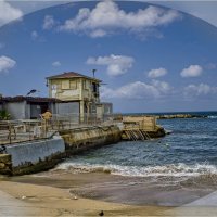 Израиль УТРО 2025г, Пляж Бат-Галим :: ujgcvbif 